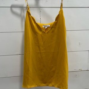 Mustard Tank Top